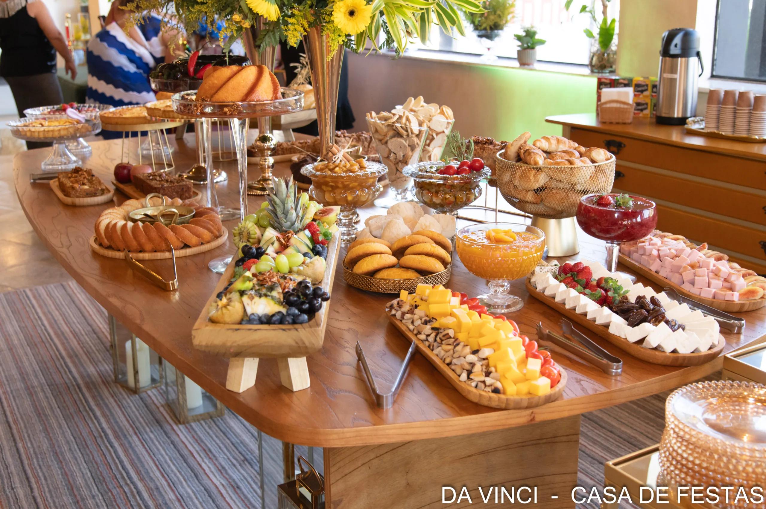 Da Vinci Casa de festas prezando gastronomia